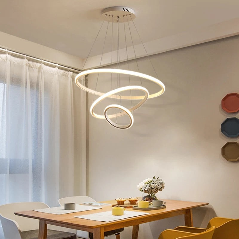 Lyra Ring Chandelier Modern Circular Ceiling Light