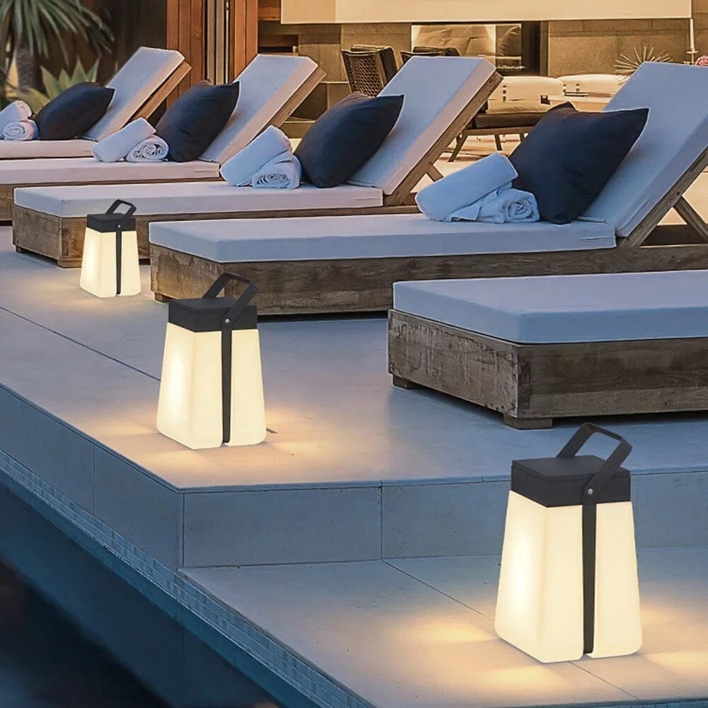 Designer Nordic Inspired Solar Outdoor Lamps For Patios And Gardens