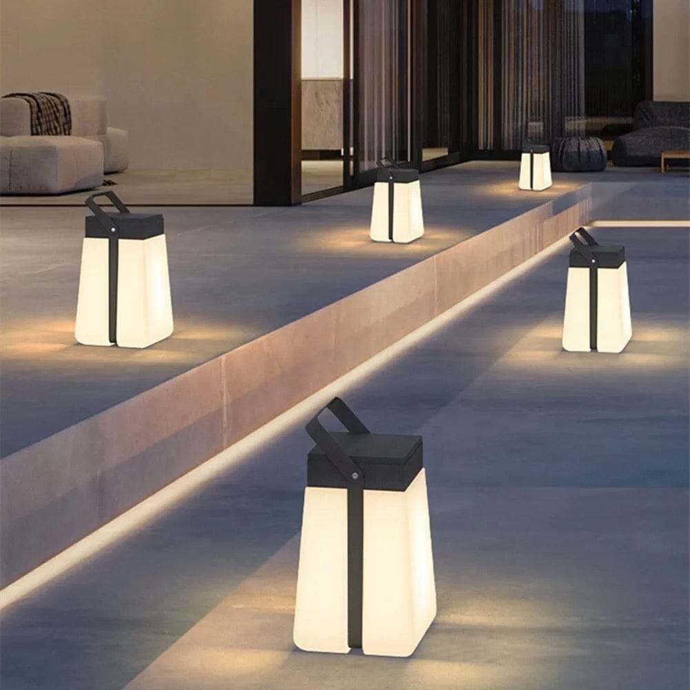 Designer Nordic Inspired Solar Outdoor Lamps For Patios And Gardens
