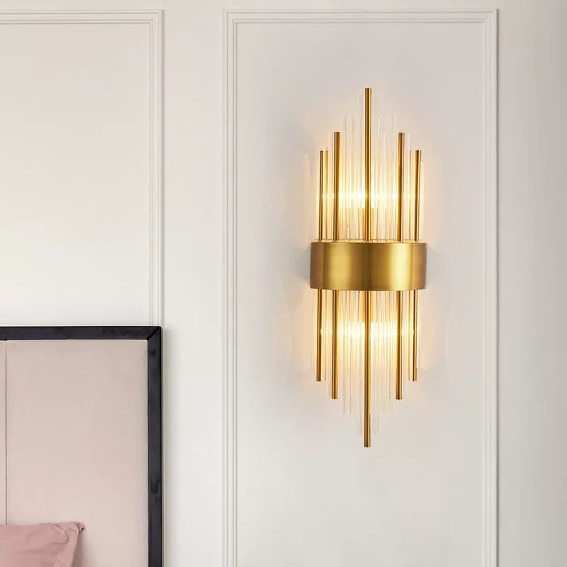 LumaVera Crystal Wall Lamp with Soft Ambient Glow for Any Room
