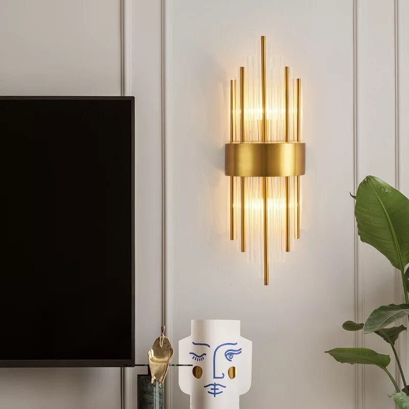 LumaVera Crystal Wall Lamp with Soft Ambient Glow for Any Room