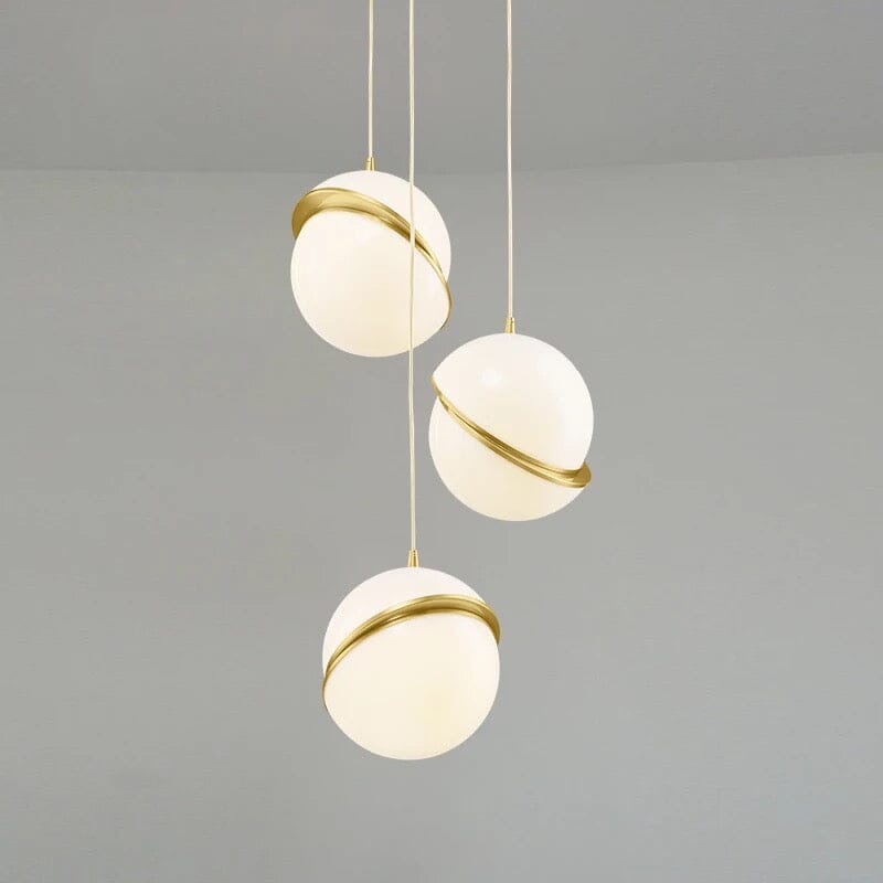 Kairo Orbit Aluminium Pendant Light Celestial Modern Ceiling Fixture