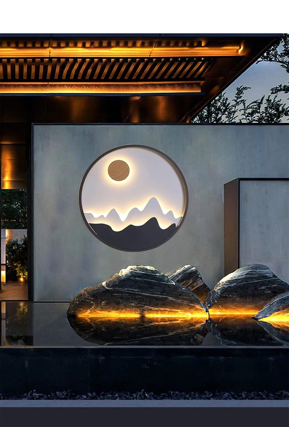 Lyra Horizon Outdoor Wall Lamp Aluminum Exterior Lamp Durable