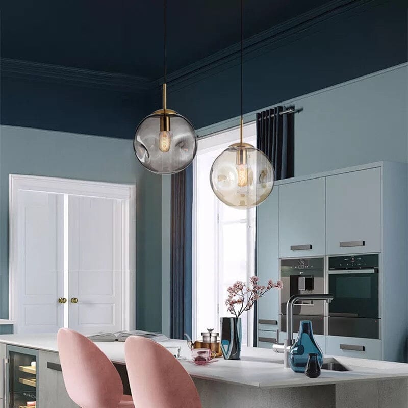 Lumira Glass Pendant Light With Elegant Multitone Finish