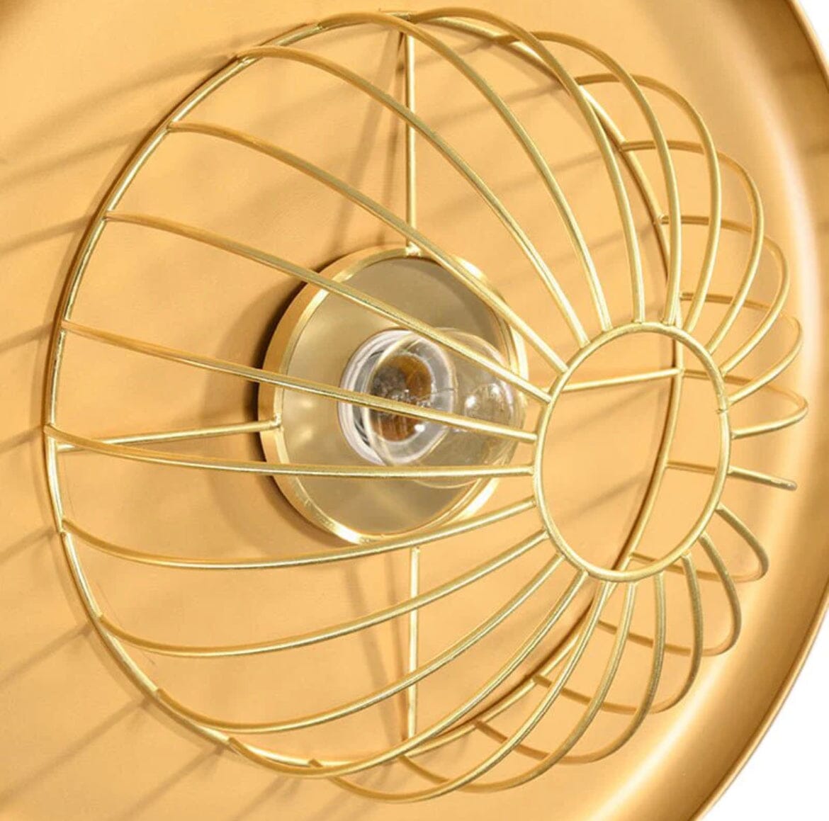 Liora Oakwood Style LED Pendant Light With Metal Accents