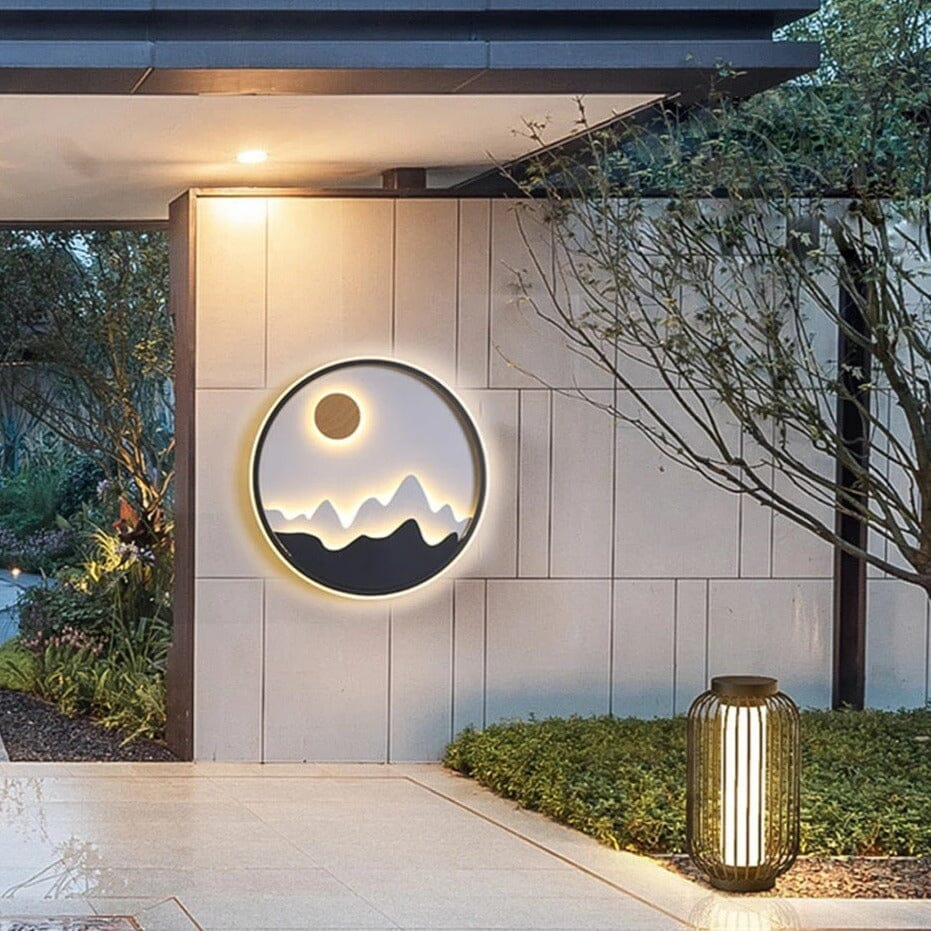 Lyra Horizon Outdoor Wall Lamp Aluminum Exterior Lamp Durable