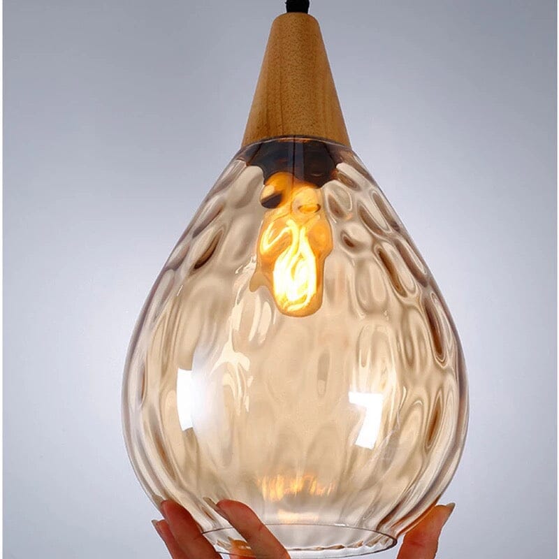 Liora Glass Pendant Lights in Nordic Handmade Style