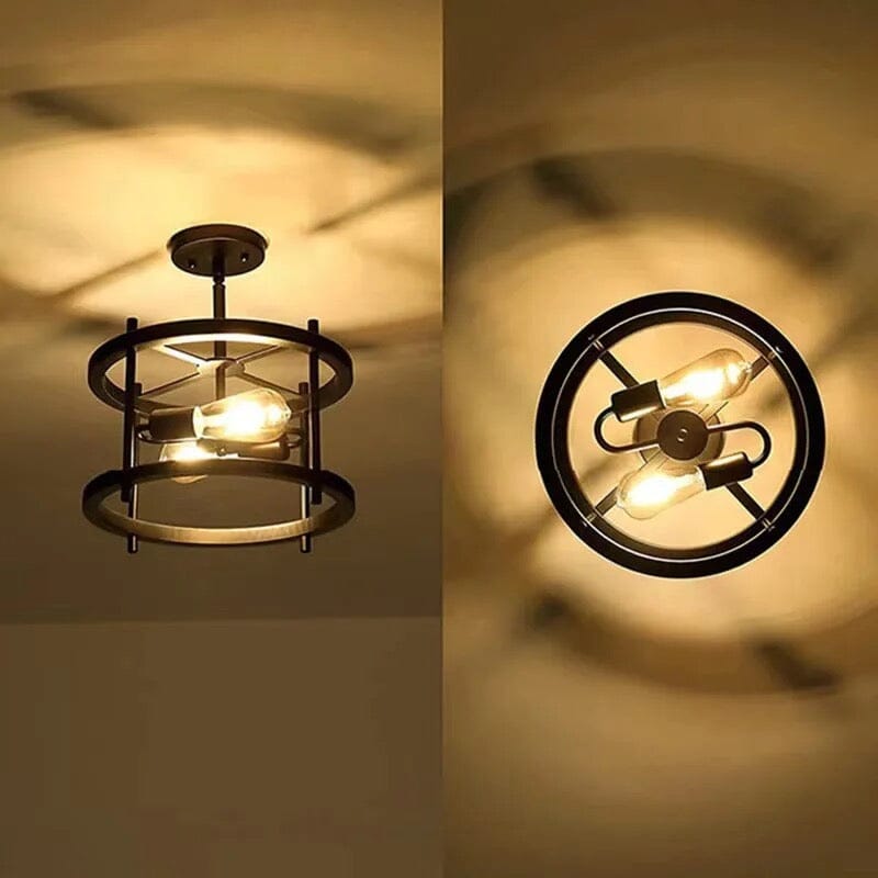 Harborwind Industrial Wind Lamp Vintage Iron Pendant Light