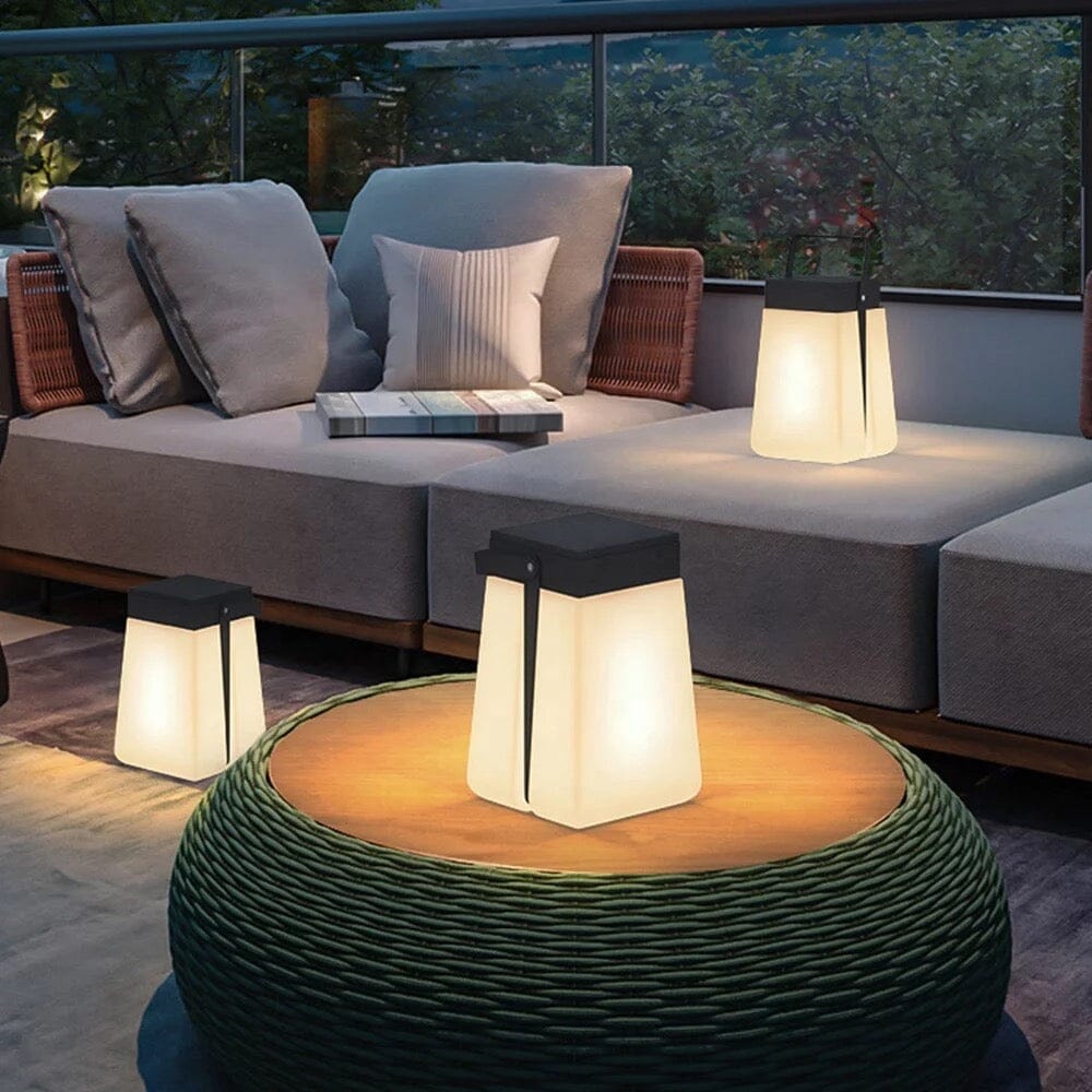 Designer Nordic Inspired Solar Outdoor Lamps For Patios And Gardens
