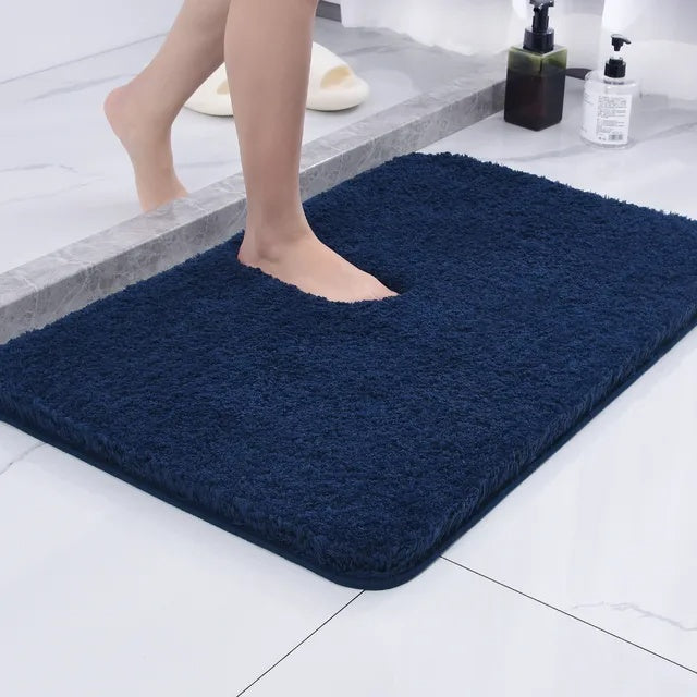 Plush Fur Bath Mat