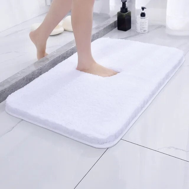 Plush Fur Bath Mat
