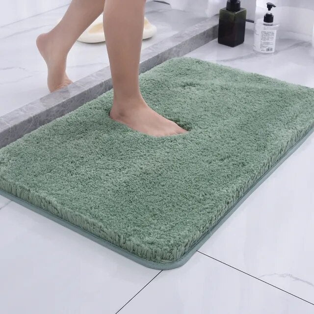 Plush Fur Bath Mat