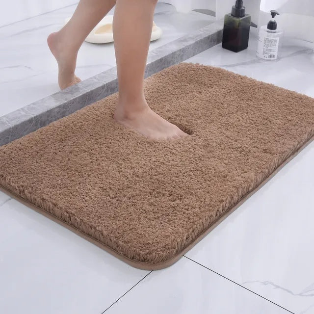 Plush Fur Bath Mat