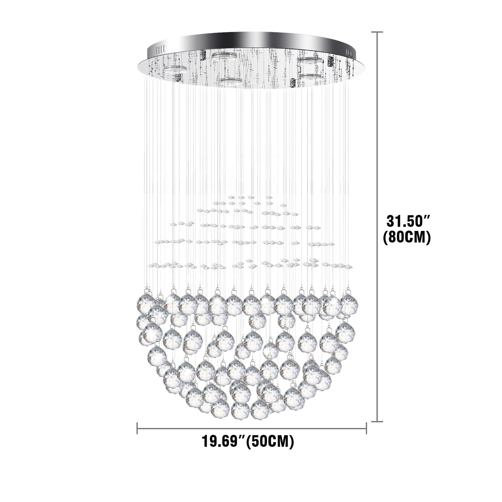Liora Crystal Chandelier