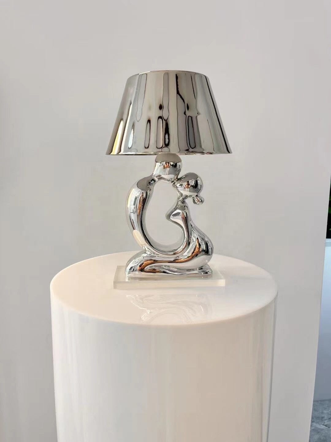 Aurelia Ambient Table Lamp With Gold Or Chrome Finish