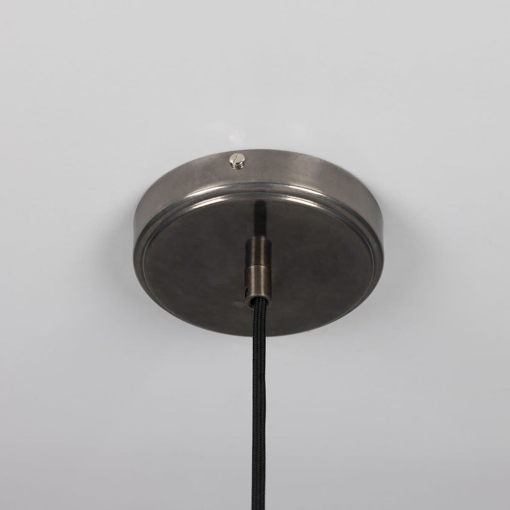 Aurelia Clay Pendant Light 20cm Black Organic Ceramic