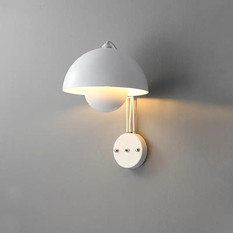 Aurora Bloom Wall Light For Modern Minimal Homes Bedroom Accent Lighting