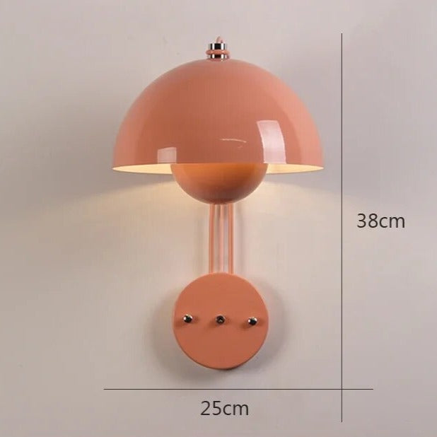 Aurora Bloom Wall Light For Modern Minimal Homes Bedroom Accent Lighting