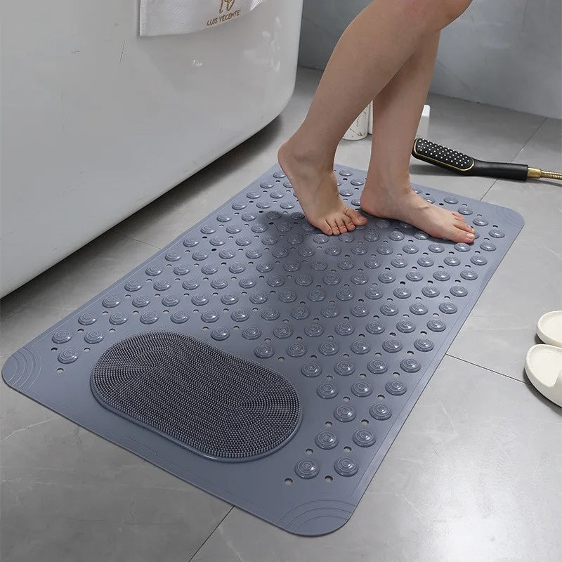 GripEase Shower Mat | Non-Slip with Foot Scrubber