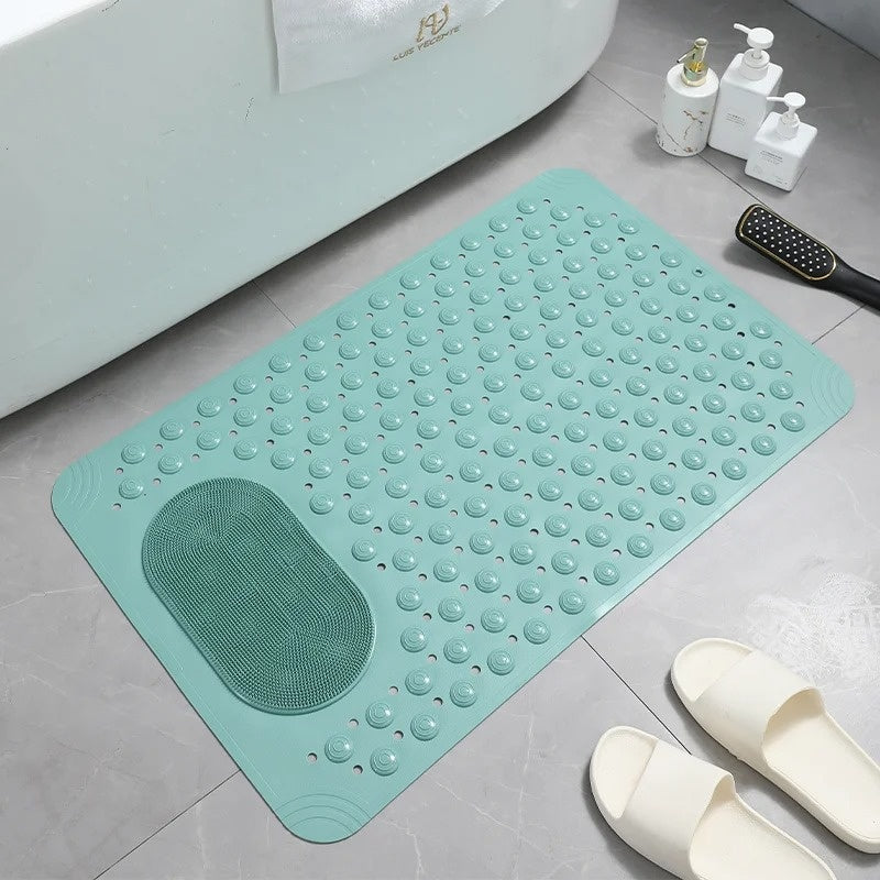 GripEase Shower Mat | Non-Slip with Foot Scrubber